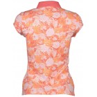 Polo majica Gant - oranžna z vzorcem