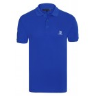 Polo majica Giorgio Di Mare - kraljevsko modra