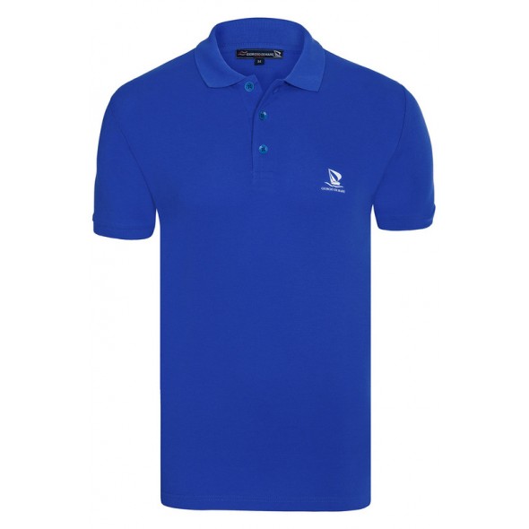 Polo majica Giorgio Di Mare - kraljevsko modra